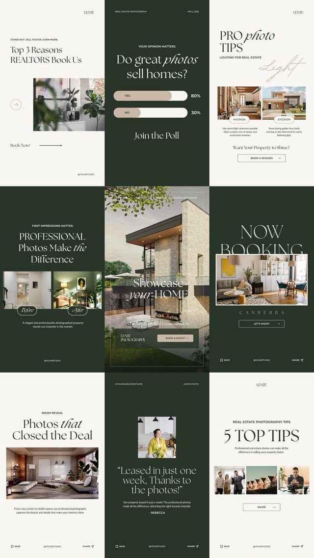 Grille Instagram lente.studio